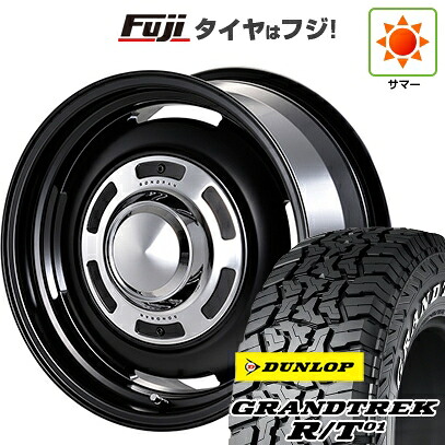 【新品】ハイエース200系 夏タイヤ ホイール4本セット 215/65R16 109/107Q ダンロップ グラントレック R/T01 RWL/RBL モーターファーム ソノーラ 6.5J 16インチ(送料無料)|フジ スペシャルセレクション