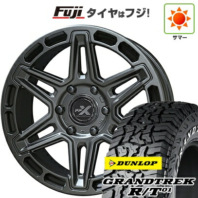 【新品】ランクル250/ランクル300 夏タイヤ ホイール4本セット 265/65R18 ダンロップ グラントレック R/T01 RWL/RBL 共豊 PPX MK6 8J 18インチ(送料無料)