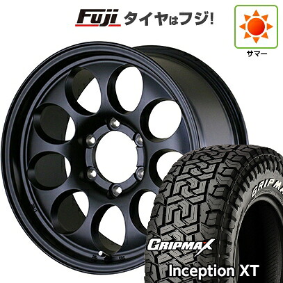 【新品】プラド/ハイラックス 夏タイヤ ホイール4本セット 275/70R17 グリップマックス インセプション X/T RWL(限定2023年製) ドゥオール アルジェノン フェニーチェ クロスXC9 8J 17インチ(送料無料)