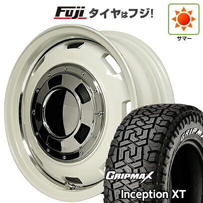 【新品】プラド/ハイラックス 夏タイヤ ホイール4本セット 275/70R17 グリップマックス インセプション X/T RWL(限定2023年製) MID WHEELS ガルシア シスコ 8J 17インチ(送料無料)