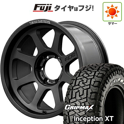 【新品】プラド/ハイラックス 夏タイヤ ホイール4本セット 275/70R17 グリップマックス インセプション X/T RWL(限定2023年製) RAYS レイズ デイトナ D108 8J 17インチ(送料無料)
