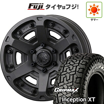 【新品】プラド/ハイラックス 夏タイヤ ホイール4本セット 275/70R17 グリップマックス インセプション X/T RWL(限定2023年製) クリムソン マーテルギア(MG) アーマーFF 8J 17インチ(送料無料)