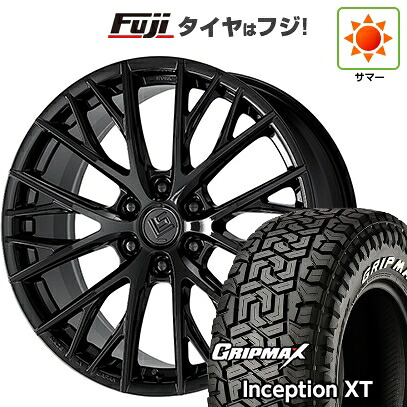 【新品】ランクル250/ランクル300 夏タイヤ ホイール4本セット 265/55R20 グリップマックス インセプション X/T RWL(限定2022年製) WORK ワーク LS バサラ SUV LX 9J 20インチ(送料無料)