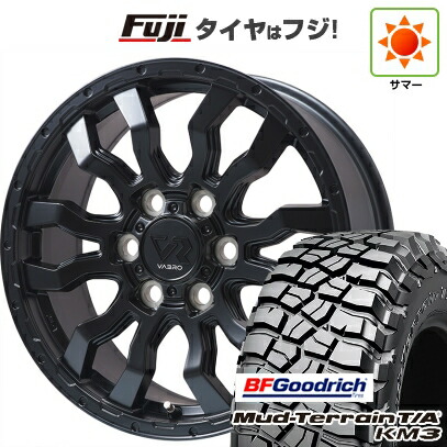 【新品】ランクル300 夏タイヤ ホイール4本セット 275/65R18 BFグッドリッチ マッドテレーンT/A KM3 トピー ヴァブロ RR-01【限定】 トヨタ・レクサス車専用 7.5J 18インチ(送料無料)
