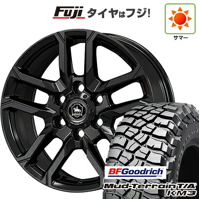 【新品】ランクル300 夏タイヤ ホイール4本セット 285/65R18 BFグッドリッチ マッドテレーンT/A KM3 コーセイ ベアロック バイソン トヨタ車専用 8J 18インチ(送料無料)｜フジ スペシャルセレクション