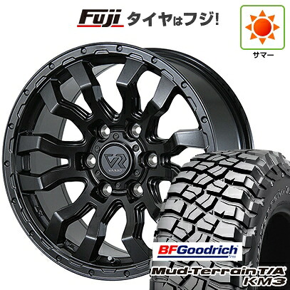 【新品】ランクル300 夏タイヤ ホイール4本セット 275/65R18 BFグッドリッチ マッドテレーンT/A KM3 トピー ヴァブロ RR-01 トヨタ・レクサス車専用 7.5J 18インチ(送料無料)