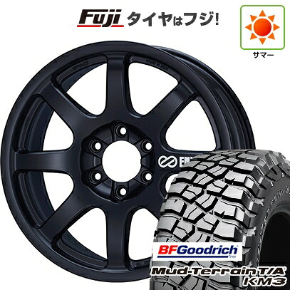 【新品】ランクル300 夏タイヤ ホイール4本セット 275/65R18 BFグッドリッチ マッドテレーンT/A KM3 ENKEI エンケイ ALLROAD PDT1 8.5J 18インチ(送料無料)