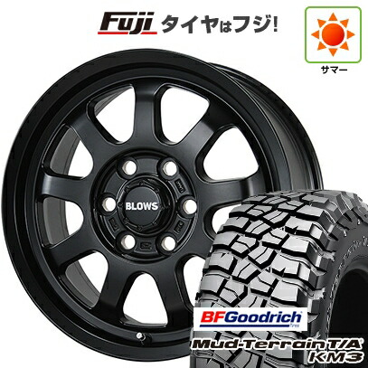 【新品】ランクル300 夏タイヤ ホイール4本セット 275/65R18 BFグッドリッチ マッドテレーンT/A KM3 トピー ブロウズ rov.9 トヨタ車専用 7.5J 18インチ(送料無料) 168,450円