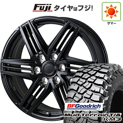 【新品】ランクル250 夏タイヤ ホイール4本セット 275/70R18 BFグッドリッチ マッドテレーンT/A KM3 コーセイ グラミック LX-S レクサス・トヨタ車専用 8J 18インチ(送料無料)