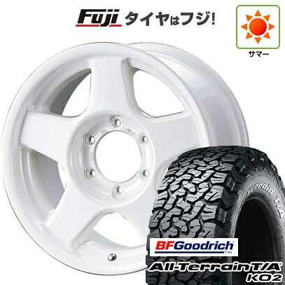 【新品】プラド/ハイラックス 夏タイヤ ホイール4本セット 35X12.5R17 BFグッドリッチ オールテレーンT/A KO2 RWL/RBL フォーバイフォーエンジニア ブラッドレー V 8J 17インチ(送料無料)｜フジ スペシャルセレクション 194,450円