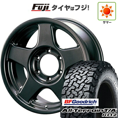 【新品】プラド/ハイラックス 夏タイヤ ホイール4本セット 35X12.5R17 BFグッドリッチ オールテレーンT/A KO2 RWL/RBL フォーバイフォーエンジニア ブラッドレー V 8.5J 17インチ(送料無料)｜フジ スペシャルセレクション 196,050円