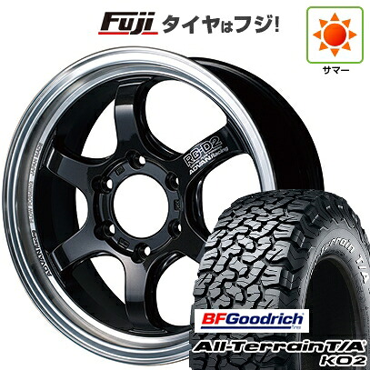 【新品】プラド/ハイラックス 夏タイヤ ホイール4本セット 275/70R17 BFグッドリッチ オールテレーンT/A KO2 RWL/RBL ヨコハマ アドバンレーシング RG-D2 for PICKUP【限定】 8J 17インチ(送料無料)