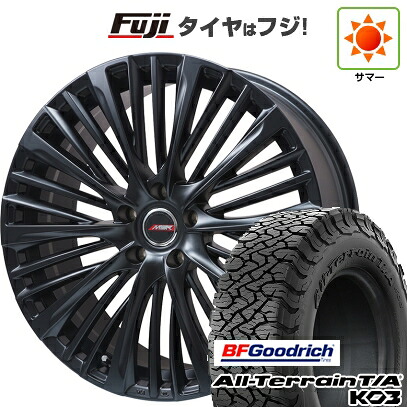 【新品】ランクル250 夏タイヤ ホイール4本セット 265/60R20 BFグッドリッチ オールテレーンT/A KO3 RBL プレミックス MER-X(平座ナット) 8J 20インチ(送料無料)