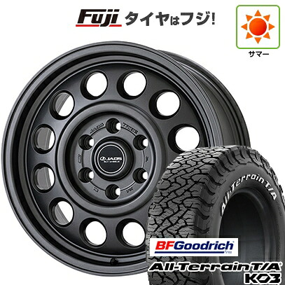【新品】ランクル250 夏タイヤ ホイール4本セット 265/70R18 BFグッドリッチ オールテレーンT/A KO3 RWL ジャオス トライブ 8.5J 18インチ(送料無料)