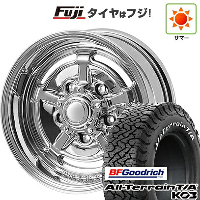 【新品】ジムニーシエラ/ジムニーノマド 夏タイヤ ホイール4本セット 215/75R15 BFグッドリッチ オールテレーンT/A KO3 RWL アピオ ワイルドボア HR 6J 15インチ(送料無料)