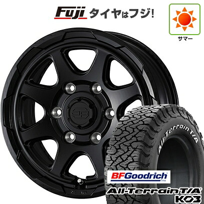 【新品】ランクル250 夏タイヤ ホイール4本セット 265/70R18 BFグッドリッチ オールテレーンT/A KO3 RWL WEDS ウェッズアドベンチャー スタットベルク 7.5J 18インチ(送料無料)｜フジ スペシャルセレクション