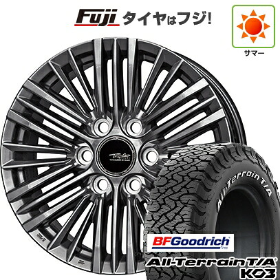 【新品】ランクル250 夏タイヤ ホイール4本セット 275/70R18 BFグッドリッチ オールテレーンT/A KO3 RWL 共豊 テイラー TL-1 トヨタ・レクサス専用 8J 18インチ(送料無料)|フジ スペシャルセレクション
