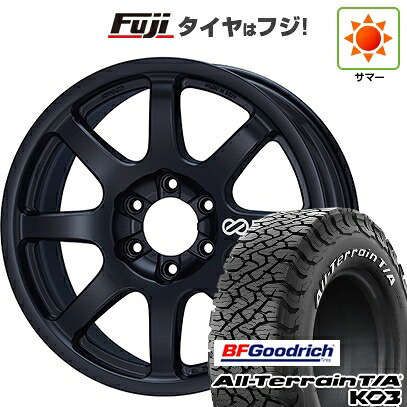 【新品】ランクル250 夏タイヤ ホイール4本セット 275/70R18 BFグッドリッチ オールテレーンT/A KO3 RWL ENKEI エンケイ ALLROAD PDT1 8.5J 18インチ(送料無料)｜フジ スペシャルセレクション