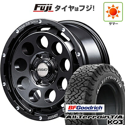 【新品】ランクル250 夏タイヤ ホイール4本セット 265/70R18 BFグッドリッチ オールテレーンT/A KO3 RWL RAYS レイズ デイトナ D9 SPEC-M 8.5J 18インチ(送料無料) 207,700円