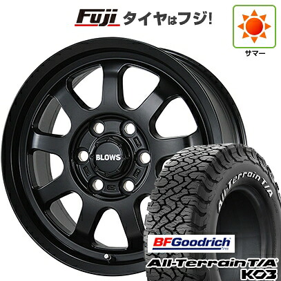 【新品】ランクル250 夏タイヤ ホイール4本セット 265/70R18 BFグッドリッチ オールテレーンT/A KO3 RWL トピー ブロウズ rov.9 トヨタ車専用 7.5J 18インチ(送料無料)