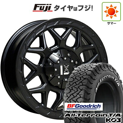 【新品】ランクル250 夏タイヤ ホイール4本セット 265/70R18 BFグッドリッチ オールテレーンT/A KO3 RWL オフビート レクセル インフェルノ 8.5J 18インチ(送料無料)