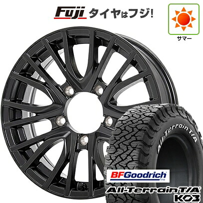 【新品】ジムニーシエラ/ジムニーノマド 夏タイヤ ホイール4本セット 215/70R16 BFグッドリッチ オールテレーンT/A KO3 RWL ショウワガレージ SR432 6J 16インチ(送料無料)|フジ スペシャルセレクション