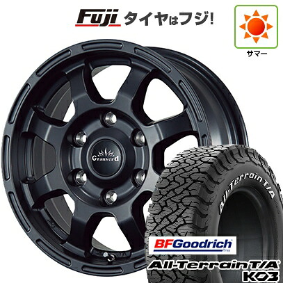 【新品】ランクル250 夏タイヤ ホイール4本セット 265/70R18 BFグッドリッチ オールテレーンT/A KO3 RWL TWS グランヴァード Elan トヨタ・レクサス車専用 8J 18インチ(送料無料)