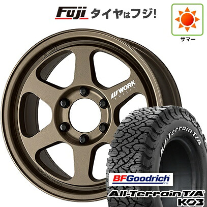 【新品】ランクル300 夏タイヤ ホイール4本セット 275/65R18 BFグッドリッチ オールテレーンT/A KO3 RWL WORK ワーク マイスター L1 1P SUV 8.5J 18インチ(送料無料)