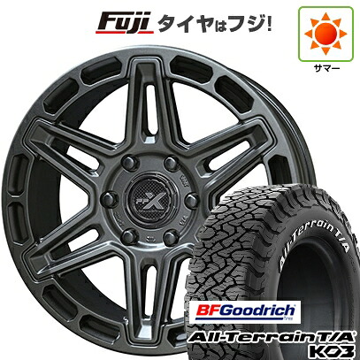 【新品】ランクル300 夏タイヤ ホイール4本セット 285/65R18 BFグッドリッチ オールテレーンT/A KO3 RWL 共豊 PPX MK6 8J 18インチ(送料無料)｜フジ スペシャルセレクション