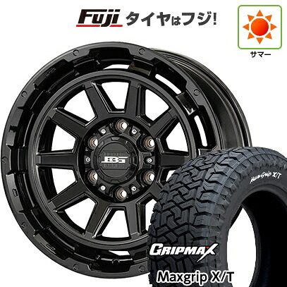【新品】プラド/ハイラックス 夏タイヤ ホイール4本セット 265/65R17 グリップマックス マックスグリップ X/T RWL(限定) コーセイ ボトムガルシア ディグレ 8J 17インチ(送料無料)