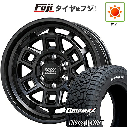 【新品】プラド/ハイラックス 夏タイヤ ホイール4本セット 265/65R17 グリップマックス マックスグリップ X/T RWL(限定) ホットスタッフ マッドクロス アイヴァー 8J 17インチ(送料無料)｜フジ スペシャルセレクション