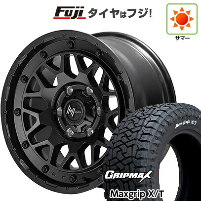 【新品】プラド/ハイラックス 夏タイヤ ホイール4本セット 265/65R17 グリップマックス マックスグリップ X/T RWL(限定) MID WHEELS NITRO POWER M29 スティンガー 8J 17インチ(送料無料)｜フジ スペシャルセレクション