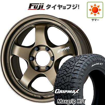 【新品】ランクル300 夏タイヤ ホイール4本セット 285/55R20 グリップマックス マックスグリップ X/T RWL(限定) WORK ワーク マイスター S1 1P SUV 9J 20インチ(送料無料)｜フジ スペシャルセレクション