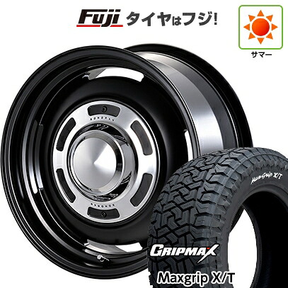 【新品】プラド/ハイラックス 夏タイヤ ホイール4本セット 265/65R17 グリップマックス マックスグリップ X/T RWL(限定) モーターファーム ソノーラ 8J 17インチ(送料無料)｜フジ スペシャルセレクション