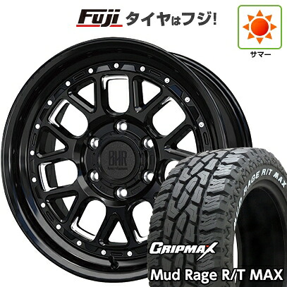 【新品】プラド/ハイラックス 夏タイヤ ホイール4本セット 275/70R17 グリップマックス マッドレイジR/T MAX RWL(限定2023年製) ホットスタッフ バークレイハードロック ヒューロン 8J 17インチ(送料無料)