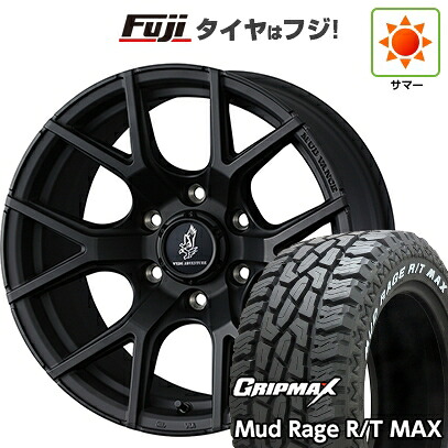 【新品】プラド/ハイラックス 夏タイヤ ホイール4本セット 275/70R17 グリップマックス マッドレイジR/T MAX RWL(限定2023年製) WEDS ウェッズアドベンチャー マッドヴァンス SD 8J 17インチ(送料無料)
