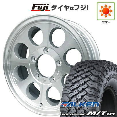 【新品】ジムニー 夏タイヤ ホイール4本セット 185/85R16 ファルケン ワイルドピーク M/T01 WEDS ウェッズ ジムライン タイプ2 5.5J 16インチ(送料無料)|フジ スペシャルセレクション