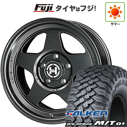 【新品】プラド/ハイラックス 夏タイヤ ホイール4本セット 265/70R17 ファルケン ワイルドピーク M/T01 レーベンハート RC05 8.5J 17インチ(送料無料)