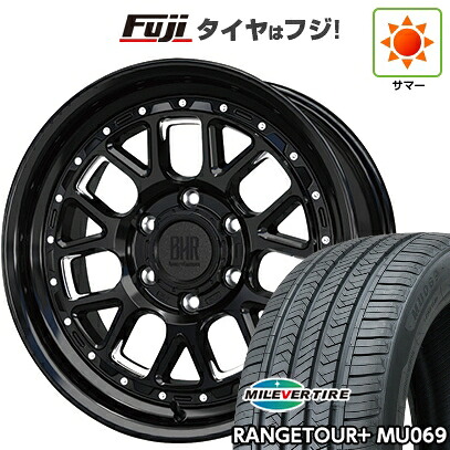 【新品】ランクル250/ランクル300 夏タイヤ ホイール4本セット 265/65R18 ミレバー レンジツアープラスMU069（限定） ホットスタッフ バークレイハードロック ヒューロン 8.5J 18インチ(送料無料)｜フジ スペシャルセレクション