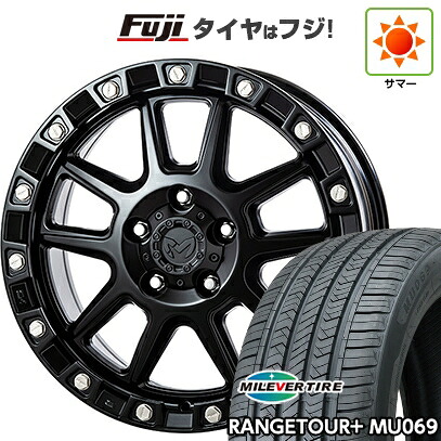 【新品】ランクル250/ランクル300 夏タイヤ ホイール4本セット 265/65R18 ミレバー レンジツアープラスMU069（限定） トライスター MKW M205 JP Spec 8J 18インチ(送料無料)｜フジ スペシャルセレクション