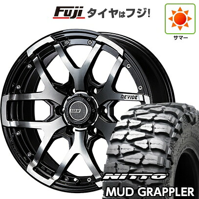 【新品】プラド/ハイラックス 夏タイヤ ホイール4本セット 35X12.5R17 ニットー マッドグラップラー SSR ディバイド ZS 8J 17インチ(送料無料)｜フジ スペシャルセレクション 188,750円