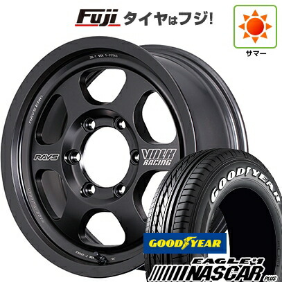 【新品】ハイエース200系 夏タイヤ ホイール4本セット 215/65R16 109/107R グッドイヤー イーグル ナンバーワン ナスカー プラス RAYS レイズ ボルクレーシング TE37XT Black Shadow LTD. 6.5J 16インチ(送料無料)