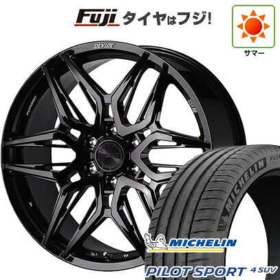 【新品】ランクル250/ランクル300 夏タイヤ ホイール4本セット 285/45R22 ミシュラン パイロット スポーツ4 SUV SSR ディバイド LG-F【限定】 10J 22インチ(送料無料)