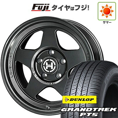 【新品】プラド/ハイラックス 夏タイヤ ホイール4本セット 265/70R17 ダンロップ グラントレック PT5 レーベンハート RC05 8.5J 17インチ(送料無料)