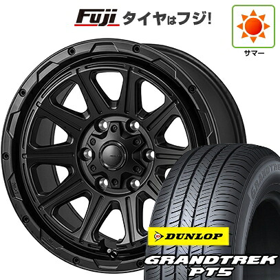 【新品】ランクル250/ランクル300 夏タイヤ ホイール4本セット 265/65R18 ダンロップ グラントレック PT5 モンツァ HI-BLOCK レグルス トヨタ車専用 8.5J 18インチ(送料無料)｜フジ スペシャルセレクション