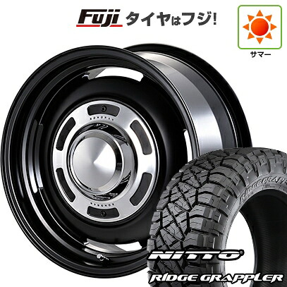 【パンク保証付き】【新品】プラド/ハイラックス 夏タイヤ ホイール4本セット 285/70R17 ニットー リッジグラップラー モーターファーム ソノーラ 8J 17インチ(送料無料)|フジ スペシャルセレクション