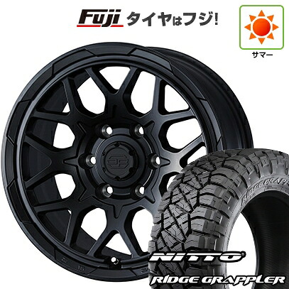 【パンク保証付き】【新品】プラド/ハイラックス 夏タイヤ ホイール4本セット 265/65R17 ニットー リッジグラップラー WEDS ウェッズアドベンチャー スタットベルク2 8J 17インチ(送料無料)