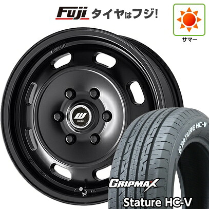 【新品】ハイエース200系 夏タイヤ ホイール4本セット 215/65R16 109/107S グリップマックス スタチャー HC-V RWL（限定） WORK ワーク XTRAP DTHC 6.5J 16インチ(送料無料)｜フジ スペシャルセレクション