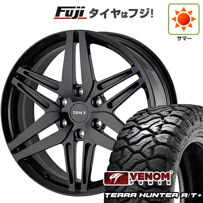 【新品】ランクル250 夏タイヤ ホイール4本セット 265/60R20 ヴェノムパワー テラハンターR/T+ BSW(限定) TOMS トムス(トヨタ車専用) TWF08 8.5J 20インチ(送料無料) 289,215円