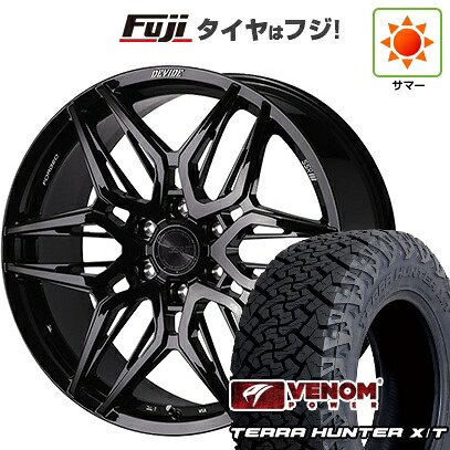 【新品】ランクル250/ランクル300 夏タイヤ ホイール4本セット 285/45R22 ヴェノムパワー テラハンターX/T BSW(限定) SSR ディバイド LG-F【限定】 10J 22インチ(送料無料)